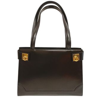 Celine Black Leather Tote Bag (Pre-Owned)