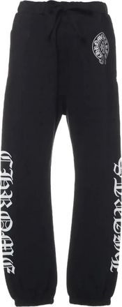 Chrome Hearts Pantaloni sportivi con logo - Nero