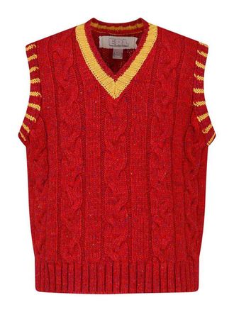 ERL Woven Knit Vest
