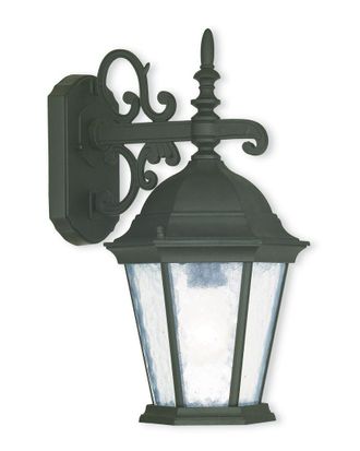 Livex Lighting Livex Hamilton 1-Light TBK Outdoor Wall Lantern