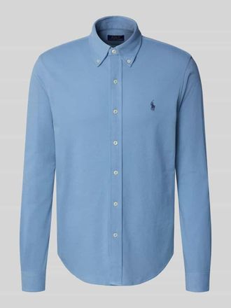 Polo Ralph Lauren Regular Fit Freizeithemd mit Button-Down-Kragen in Hellblau, Gr&ouml;&szlig;e S