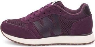 Woden Ronja Icon su&egrave;de sneakers donkerpaars