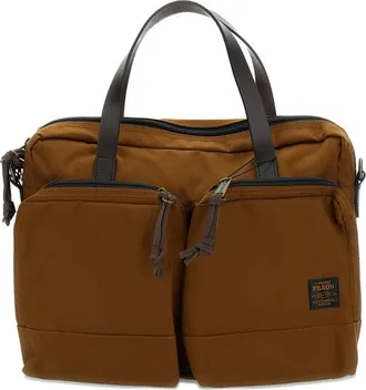 Filson Flap Strap Cotton Twill Shoulder Bag