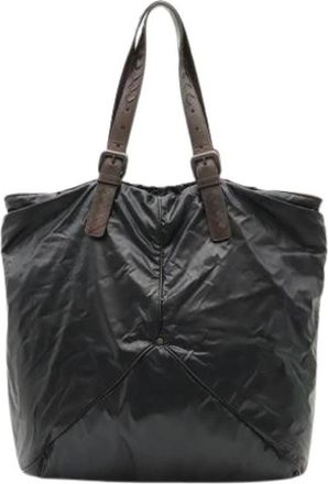 Bottega Veneta Pre-owned Tote Bag - Dames - Vintage Shopper - Zwart - ONE Size - Leer - Vintage