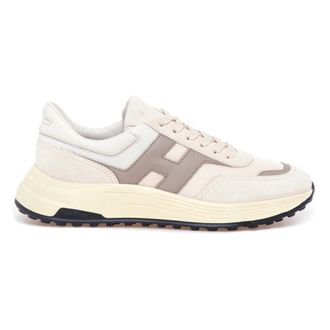 Hogan Hyperlight Sneaker - Heren - Sneakers - Beige - 45 EU - Leer - Schoenen