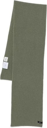 Arte Donkergroene Label Sjaal - Heren - Wintersjaals - Groen - ONE Size - Accessoires