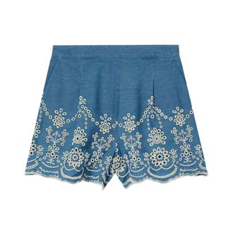 MC2 Saint Barth Denim Shorts, female, Blue, Size: XS Denim Shorts
