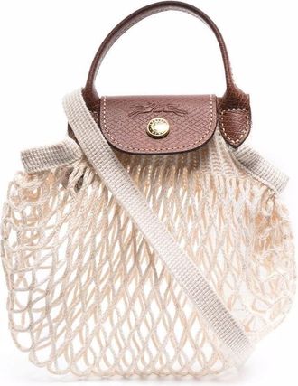 Longchamp Le Pliage Filet Extra Small Mesh Bag