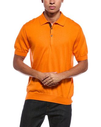 N.Peal N.Peal Cashmere-Blend Polo Shirt