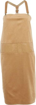 Max Mara Abito midi con inserti - Toni neutri