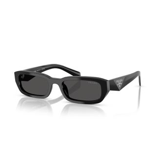 Prada 0pr B06s Rectangular Tortoiseshell Acetate Sunglasses