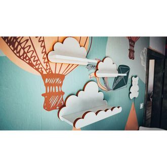 OEM Estanter&iacute;as Nube Juego De 3 Menorca - Elegancia