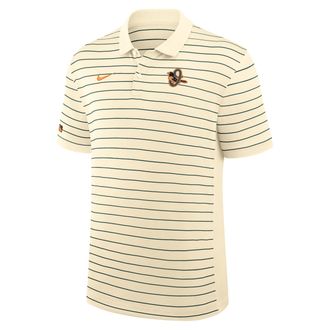Nike Baltimore Orioles City Connect Striped Victory Nike Mens Dri-FIT MLB Polo in Brown | 03BG0IA5OLE-GFX