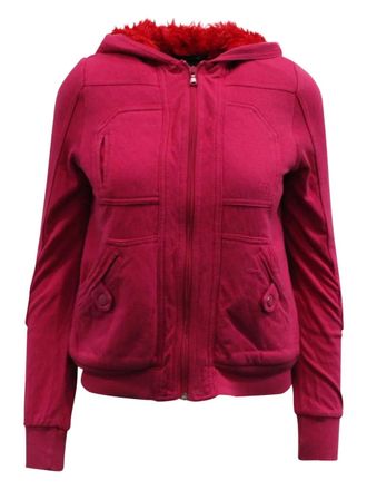 Marc Jacobs Giacca in cotone con cappuccio - Rosa