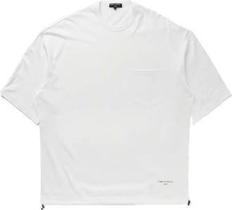 Comme Des Gar&ccedil;ons T-shirt con taschino - Bianco