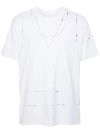 Maison Margiela T-shirt con stampa - Bianco