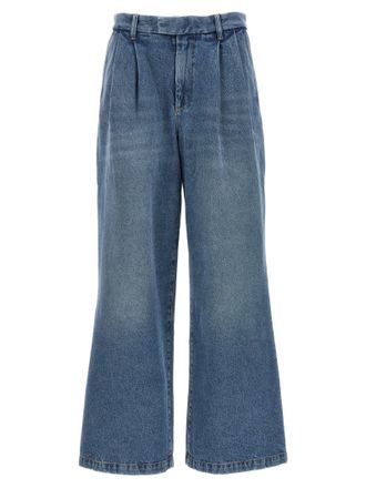 デニム・ジーパン Armarium Washed Denim Jeans With Classic Five-Pocket Design Armarium Washed Denim Jeans With Classic Five-pocket Design