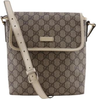 Gucci Pre-owned Vintage Schoudertas - Dames - Vintage Schoudertas - Beige - ONE Size - Vintage