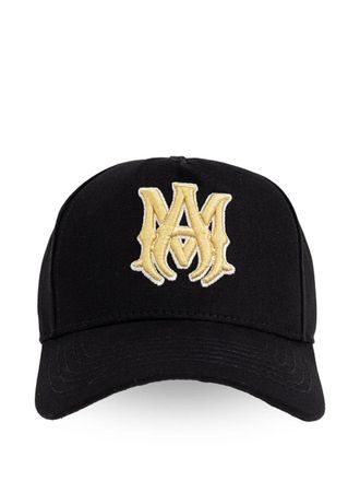 Amiri MA canvas cap - men - Cotton - One Size - Black