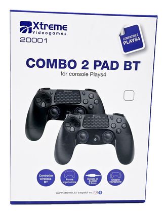 No Brand Xtreme 20001 Periferica Di Gioco Nero Bluetooth Gamepad Analogico/digitale Playstation 4