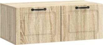 vidaXL Mueble Para Tv De Pared Roble Sonoma 78,5 X 41 X 30 Cm Vidaxl