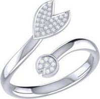 LuvMyJewelry Pac-Man Chase Diamond Ring in Silver at Nordstrom Rack, Size 6.5