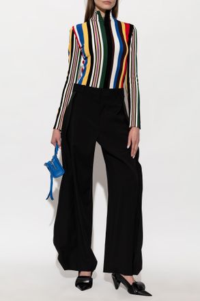 Loewe Top With A Turtleneck, Womens, Multicolour