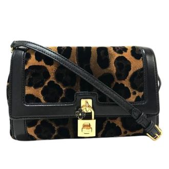 Dolce & Gabbana Pre-owned Shoulder bag - Dames - Pre-owned - Veelkleurig - Maat: ONE Size Leer