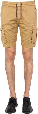 Alpha Industries Twill Bermuda Shorts-Uomo