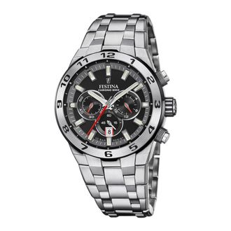 Festina Chrono Bike Chronograph - Heren - Accessoires - Zwart - Maat: ONE Size Taf