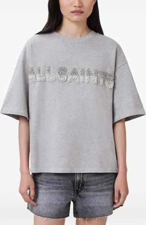 AllSaints T-shirt Amelie - Grigio