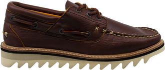 Timberland Selbyville 3 Eye Bruin Leder Veterschoenen Heren A1JEL