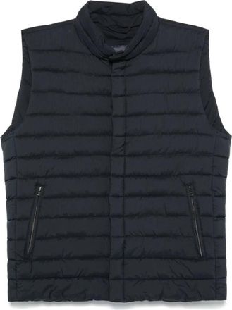 Herno Middernachtblauw Gewatteerd Gilet - Heren - Bodywarmers - Blauw - XL - Jassen