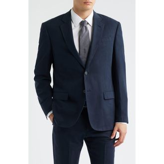 Emporio Armani Navy Suit Jacket at Nordstrom, Size 40 Us