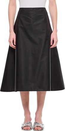 Marni A-Line Midi Skirt With Minimalist Design And Clean Finish