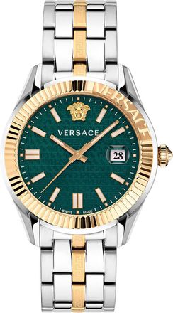 Versace Greca Time Mens Multicolour Watch VE3K00422 Stainless Steel - One Size