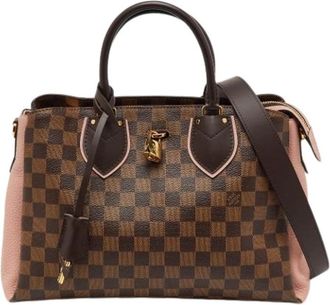 Louis Vuitton Pre-owned Coated Canvas Handtas - Dames - Vintage Handtas - Bruin - ONE Size - Vintage