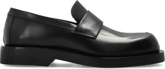Jimmy Choo London Buff Loafer - Heren - Loafers - Zwart - 44 EU - Leer - Schoenen
