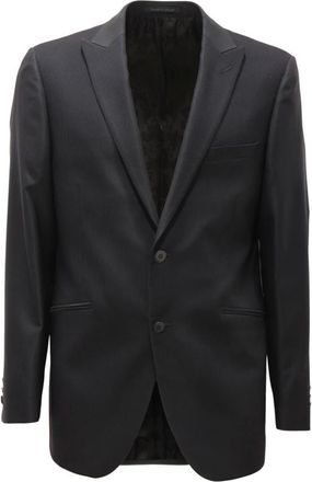 L.B.M. 1911 Ceremoniekostuum met Gilet en Jas - Heren - Blazers - Blauw - L - Wol - Jassen