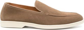 Doucal's Su&egrave;de loafers - Bruin