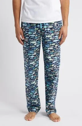Majestic International Cotton Lounge Pants in Blue Lake at Nordstrom Rack, Size Xx-Large