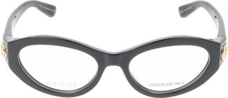 Gucci Zonnebrillen gucci gg1405 o 001 zwart zwart transparant /18/130