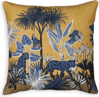 La Redoute Interieurs Geborduurde kussenhoes, 45x45 cm, Malacca