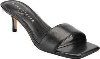 Marc Fisher Sidnee Sandal in Black at Nordstrom, Size 7.5