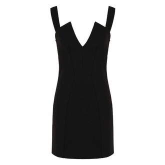 Givenchy Short Dresses, female, Black, S, Dress in Crepe