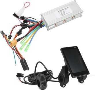 OEM Adecuado Para Controladores M6c Lcd Sin Escobillas Para Bicicletas El&eacute;ctricas, 36/48v 500w, Compatible Con Manillares De 22,5 Mm