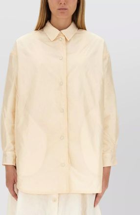 Aspesi oversize lightweight collared button-down shirt