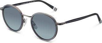 Etnia Barcelona Illes Medes Polarized SLGY Mens Sunglasses Silver Size 50