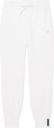 Lacoste Relaxed Fit White Trousers