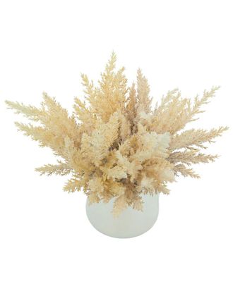 Creative Displays Inc. Pampas Arrangement In A Glass Vase